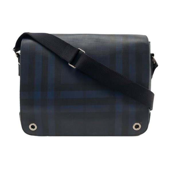 London Coated Canvas Blue
