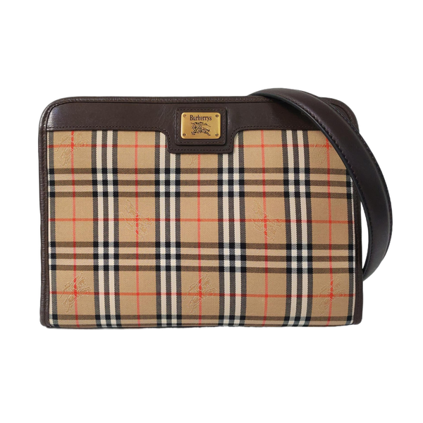 Canvas Clutch Beige