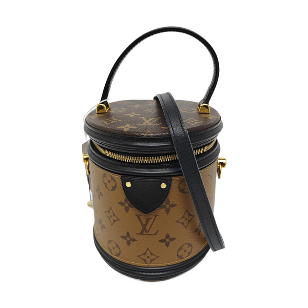 CANNES PM Monogram Coated Canvas Brown