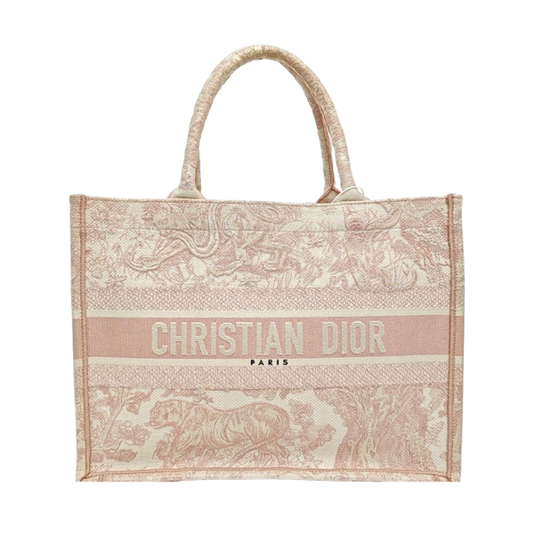 Book Tote Medium Canvas Pink