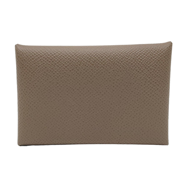 Calvi Epsom Gray Card Holder