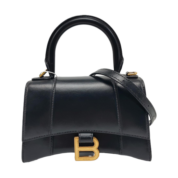 Hourglass XS Calfskin Black
