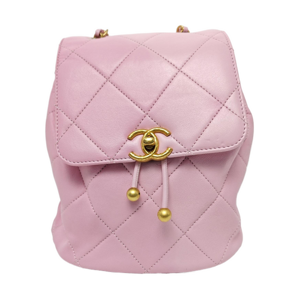 24S Quilted Lambskin Pink