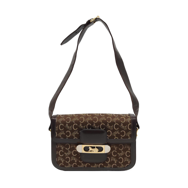 Canvas Shoulder Bag Brown