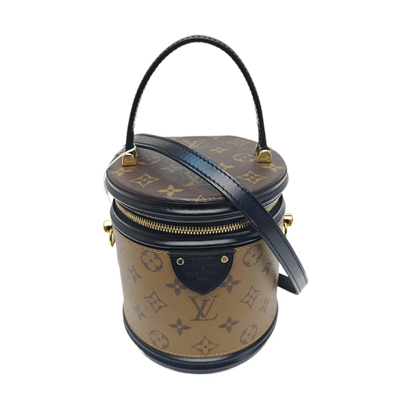CANNES PM Monogram Coated Canvas Brown