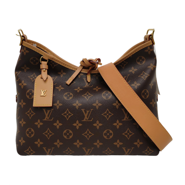 CARRYALL PM Monogram Coated Canvas Brown