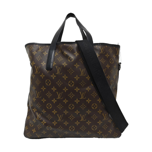 DAVIS Monogram Coated Canvas Brown