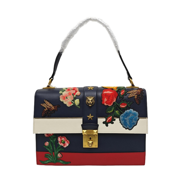 Cat Lock Calfskin Multicolor
