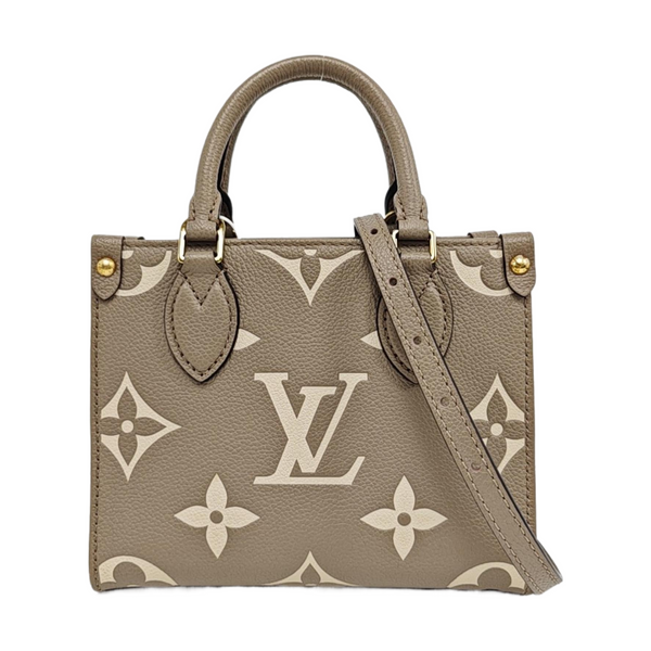 ONTHEGO BB Monogram Calfskin Gray