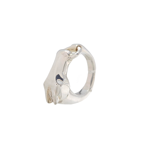 Galop Hermes 925 Sterling Silver Ring EU 55