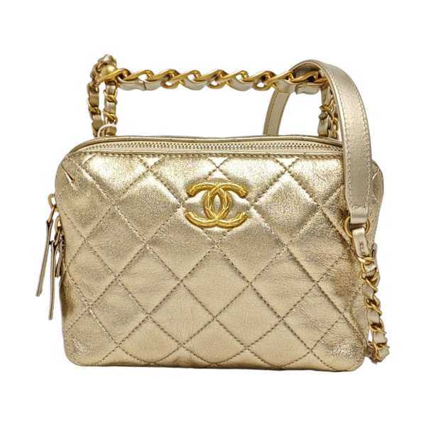 Quilted Lambskin Gold