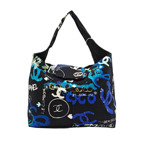 TRAVEL LINE Canvas Black