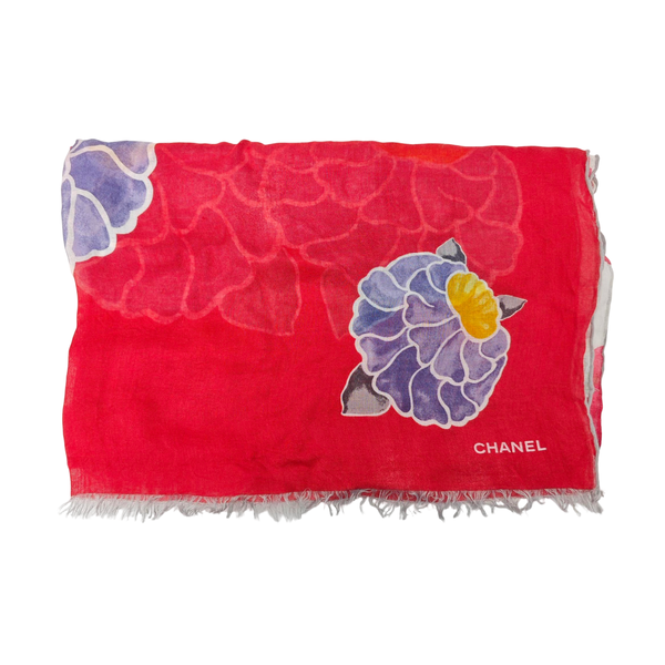 Modal Scarf Red