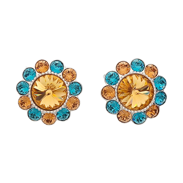 Metal Silver Clip On Earrings
