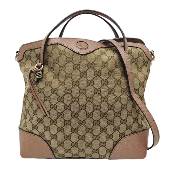 Jockey Monogram Canvas Beige