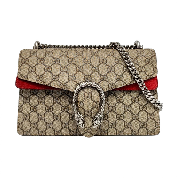 Authenticated pre-owned Dionysus Small Monogram Coated Canvas Beige - Shoulder Bag at Looply