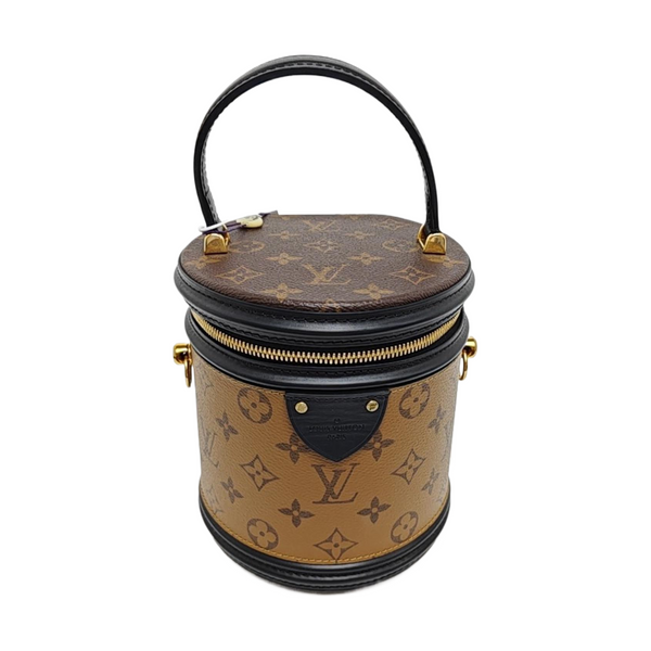 CANNES PM Monogram Coated Canvas Brown