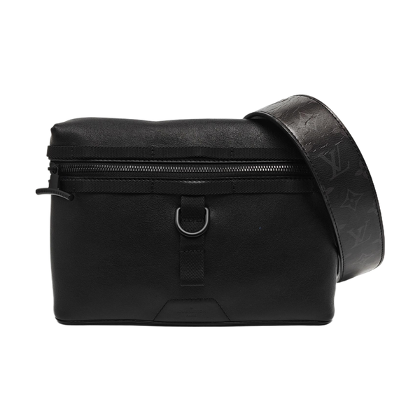 Calfskin Shoulder Bag PM Black
