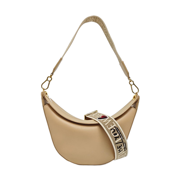 Hammock Hobo Calfskin Beige