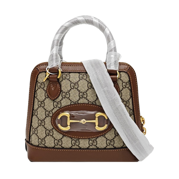 Horsebit 1955 Mini Coated Canvas Beige