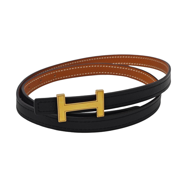 Leather Belt Black