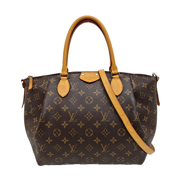 TURENNE PM Monogram Coated Canvas Brown