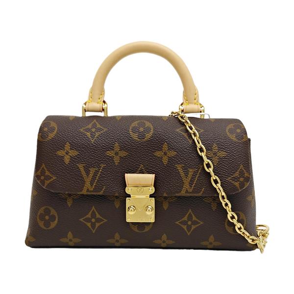 MADELEINE Monogram Coated Canvas Brown