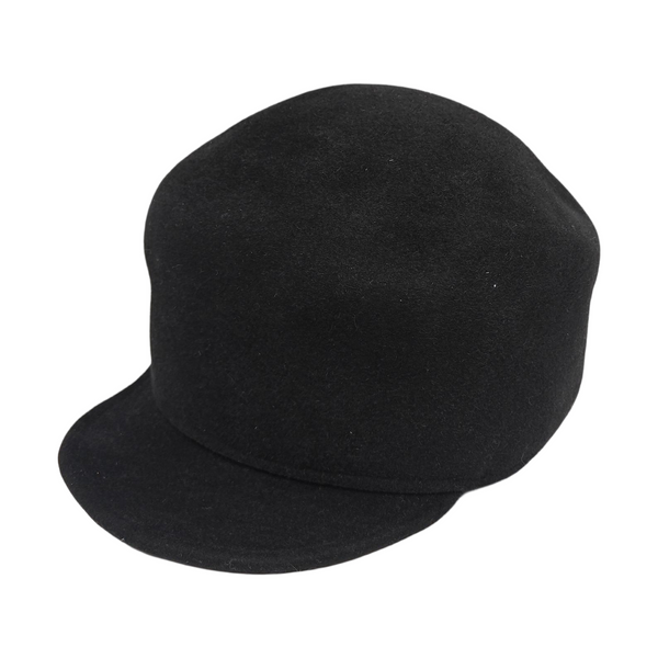 Rabbit Fur Hat Black