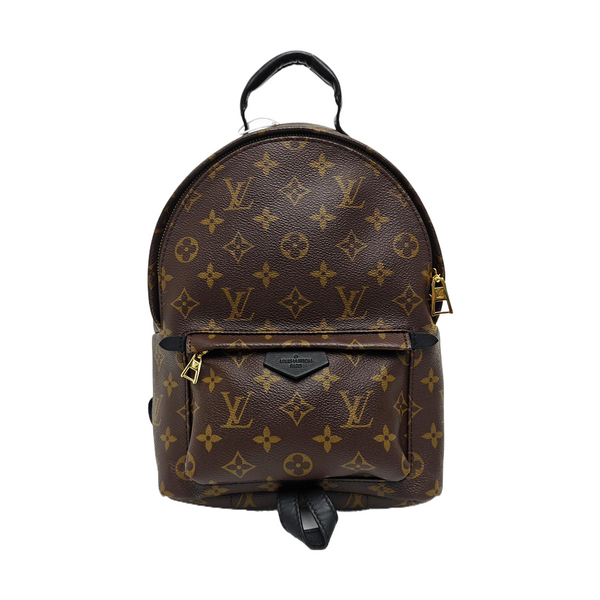 PALM SPRINGS PM Monogram Coated Canvas Brown