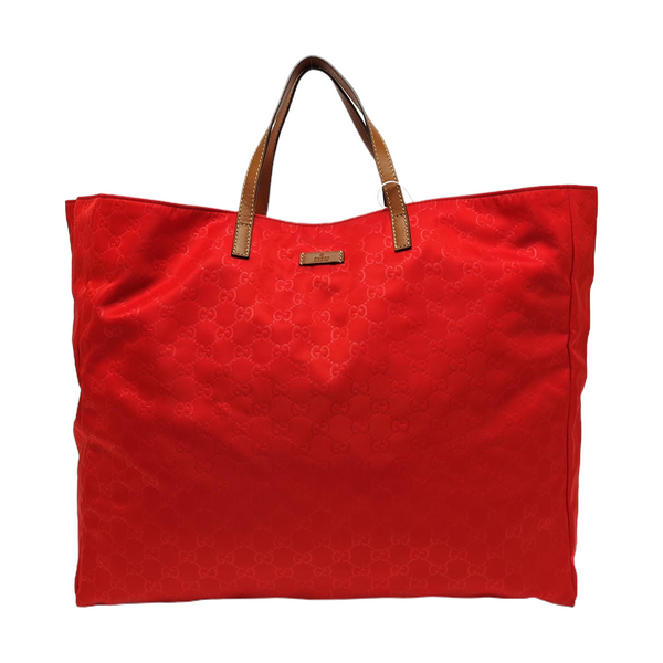 GG Imprime Monogram Nylon Red