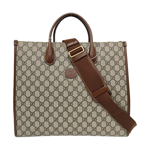 Retro Medium Monogram Coated Canvas Black
