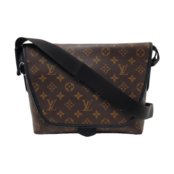 MAGNETIC Monogram Coated Canvas Brown