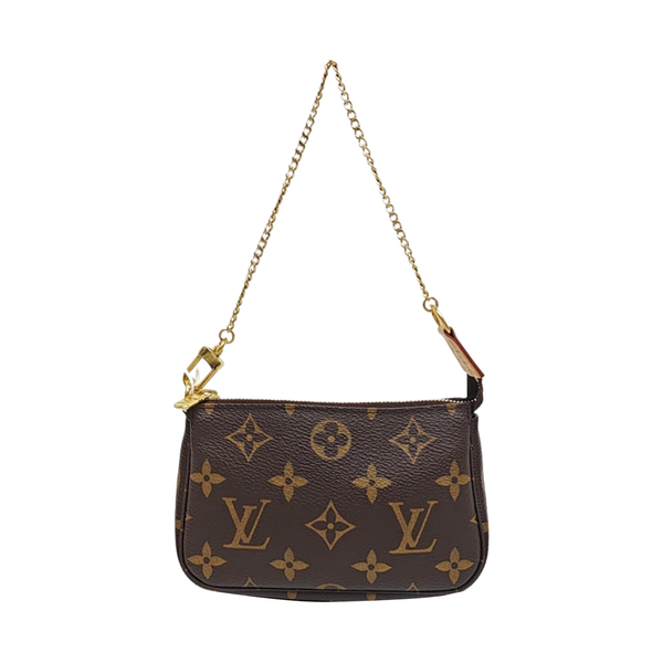 ACCESSOIRES Mini Monogram Coated Canvas Brown