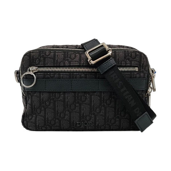 Safari Oblique Canvas Black