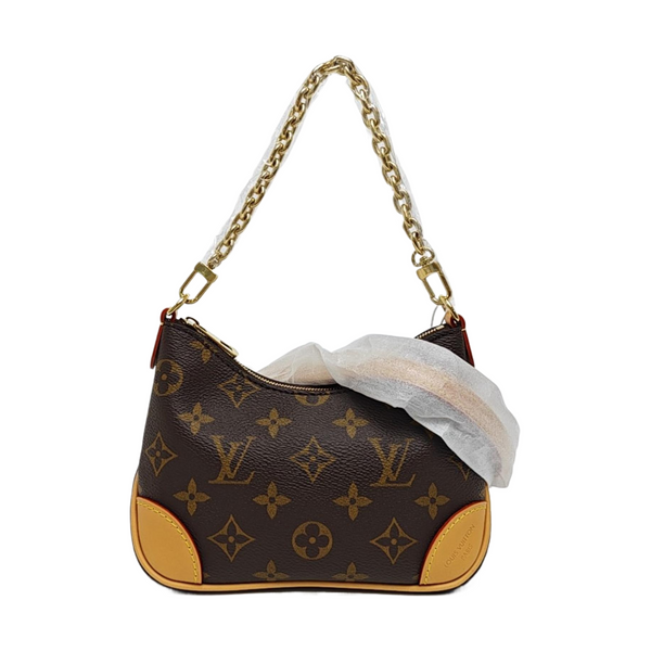BOULOGNE Nano Monogram Coated Canvas Brown