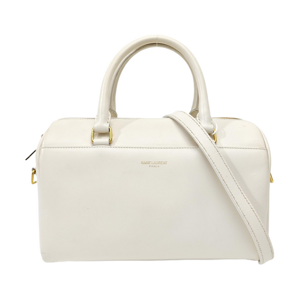 CLASSIC DUFFEL 6 Calfskin White