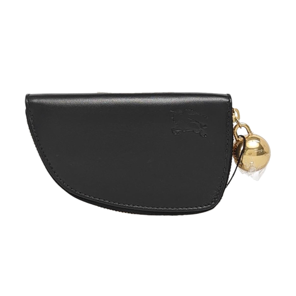 SHIELD Lambskin Black Coin Purse