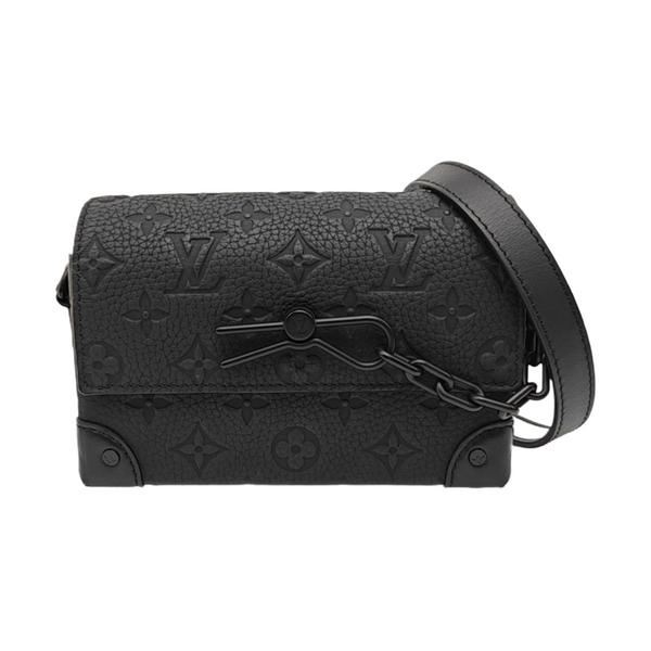 SOFT TRUNK Mini Monogram Calfskin Black