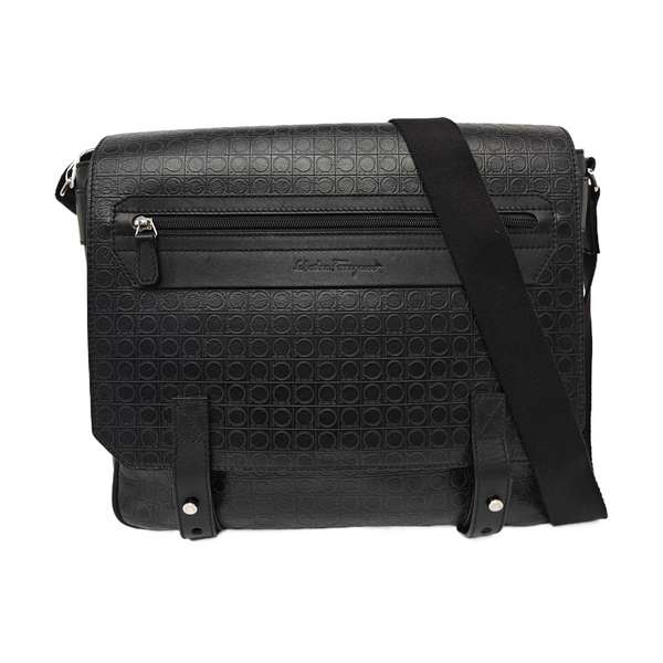 Calfskin Shoulder Bag Black