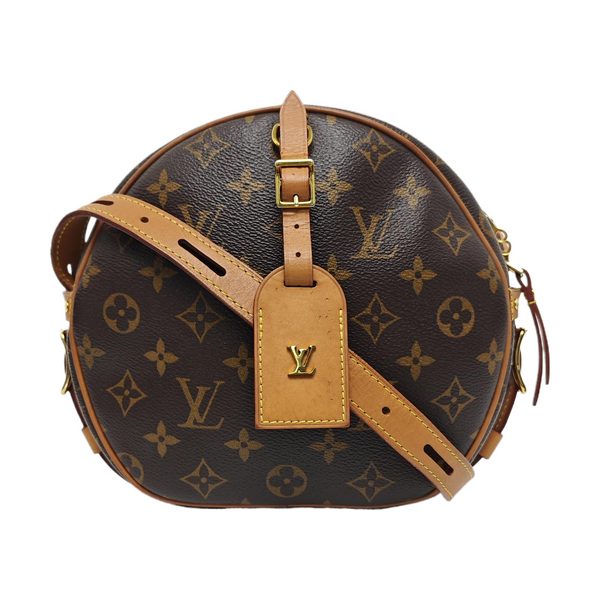 BOITE CHAPEAU MM Monogram Coated Canvas Brown