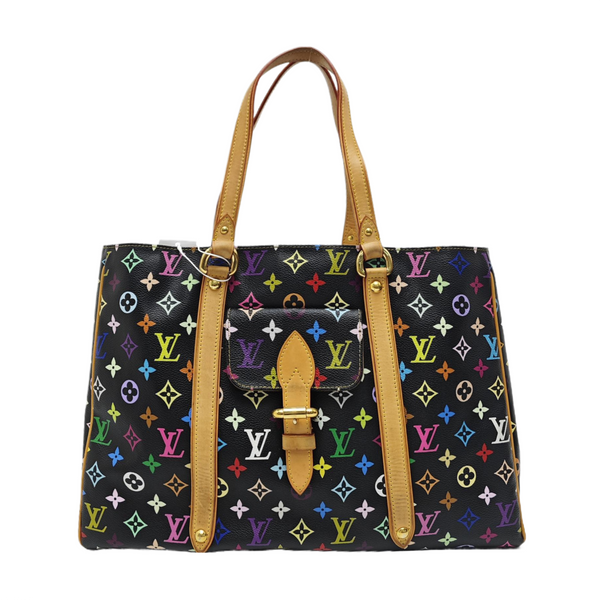 LV × TM AURELIA Monogram Coated Canvas Black