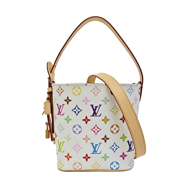 LV × TM ALL IN BB Monogram Coated Canvas White