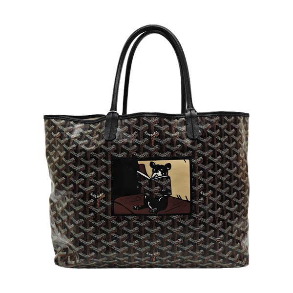 Saint Louis PM Coated Canvas Black