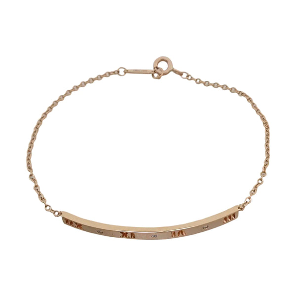 Atlas 18k Rose Gold Bracelet