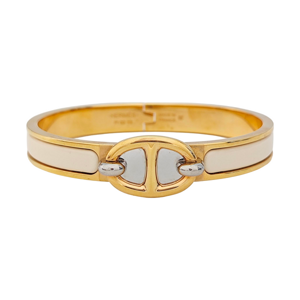 Chaine D'ancre Metal Gold Bangle