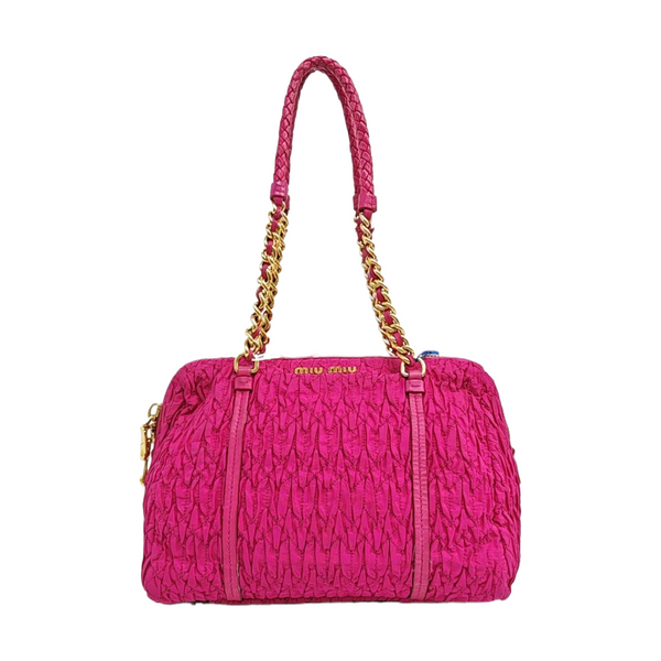 Avenue Quilted Canvas Red