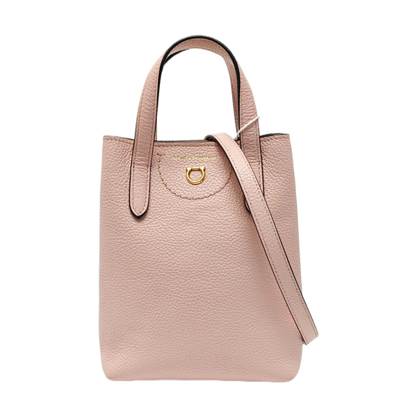 Gancini Mini Calfskin Pink