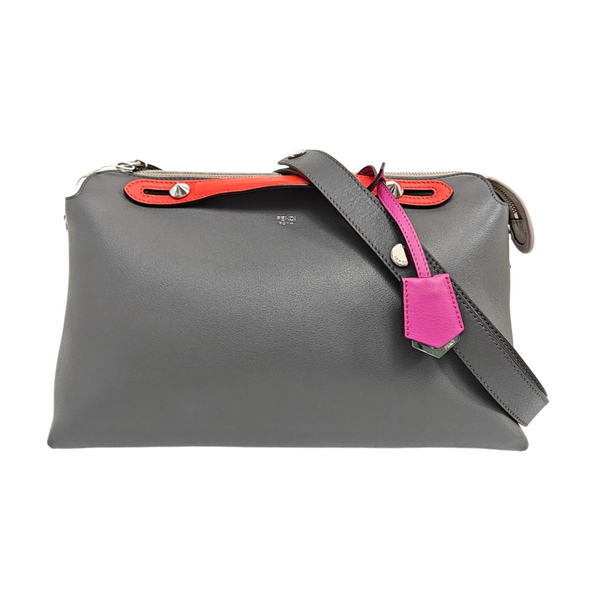 By The Way Large Calfskin Gray