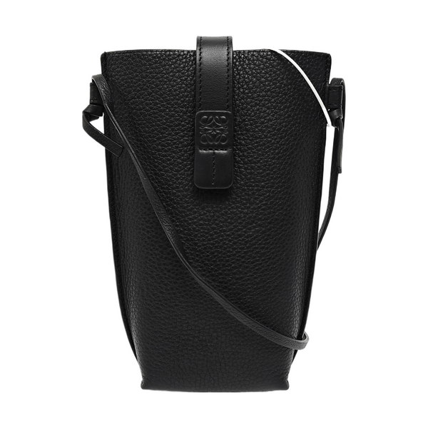 Calfskin Shoulder Bag Black