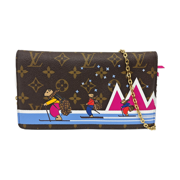 WEEK-END Monogram Coated Canvas Brown